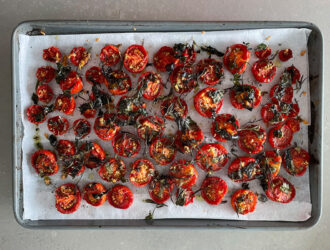 Oven gedroogde tomaten