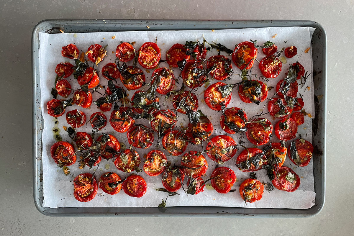 Ovengedroogde tomaten recept Chef Ernst